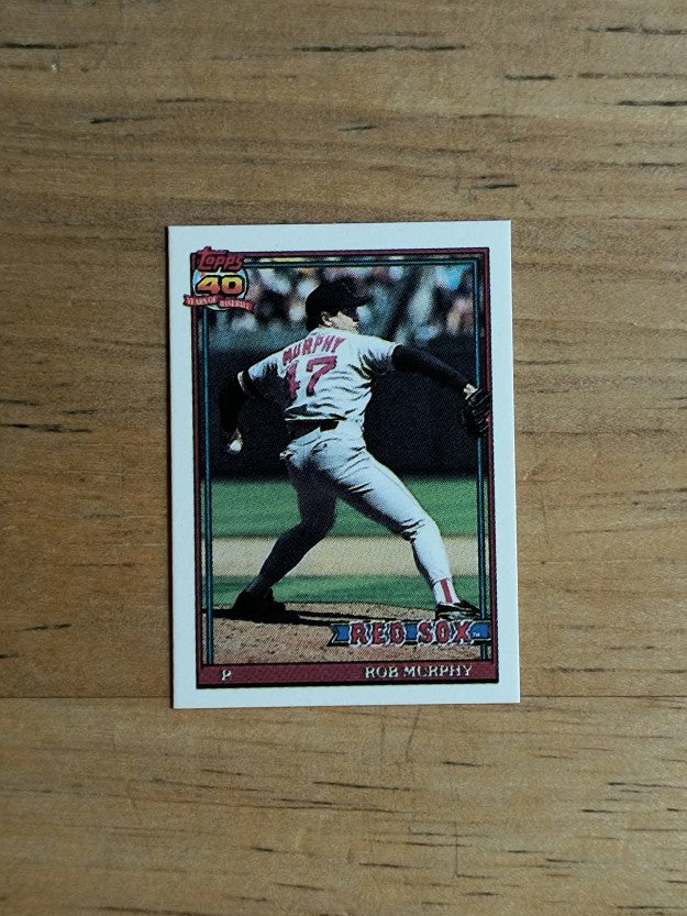 1991 Topps Micro #542 Rob Murphy
