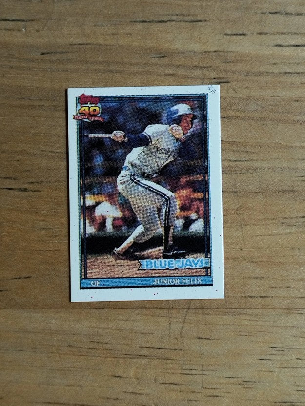 1991 Topps Micro #543 Junior Felix