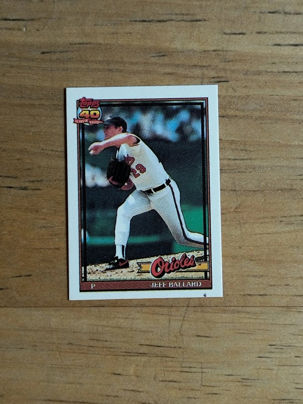 1991 Topps Micro #546 Jeff Ballard
