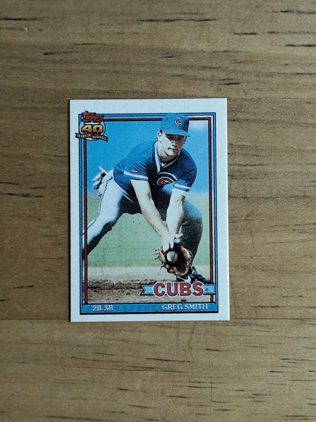 1991 Topps Micro #560 Greg Smith
