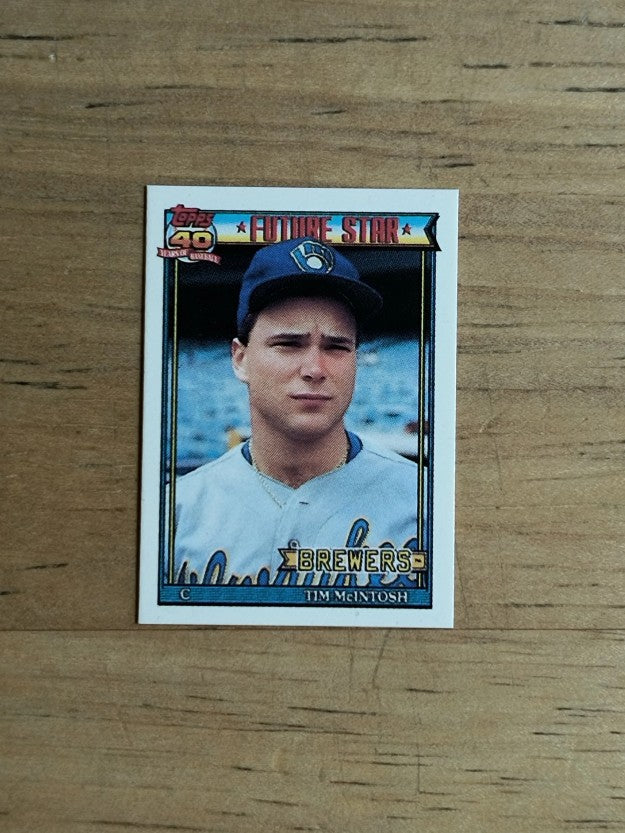 1991 Topps Micro #561 Tim McIntosh