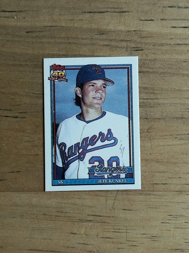 1991 Topps Micro #562 Jeff Kunkel
