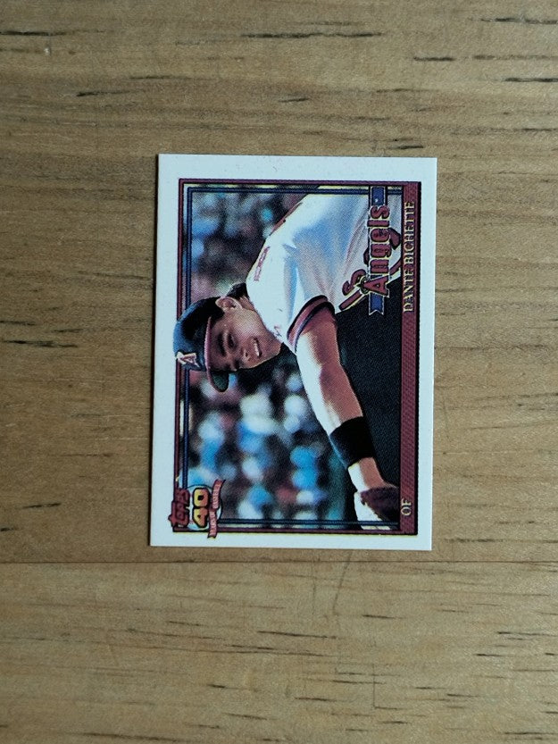 1991 Topps Micro #564 Dante Bichette