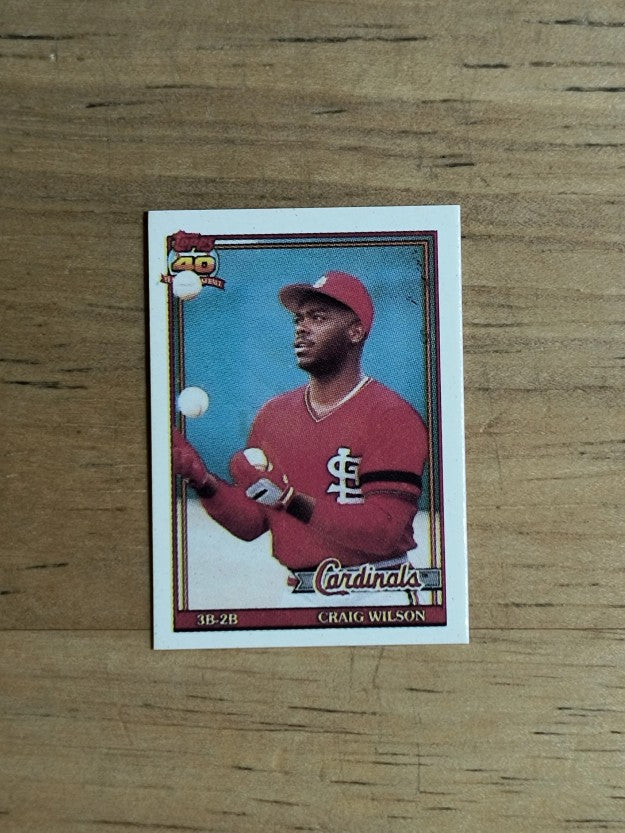 1991 Topps Micro #566 Craig Wilson