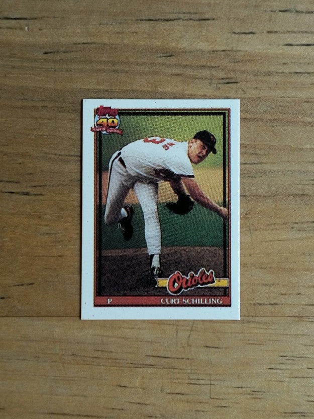1991 Topps Micro #569 Curt Schilling