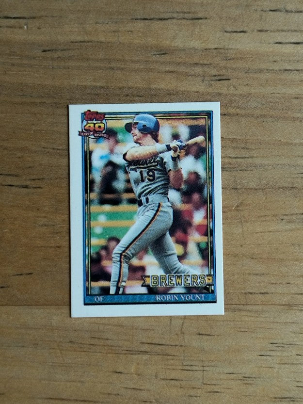 1991 Topps Micro #575 Robin Yount