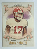 2021 Topps Allen and Ginter #214 Jaylen Waddle