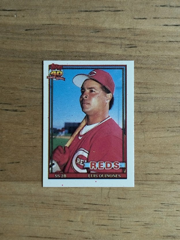 1991 Topps Micro #581 Luis Quinones