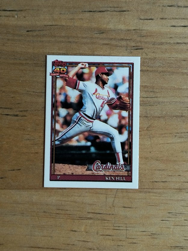 1991 Topps Micro #591 Ken Hill