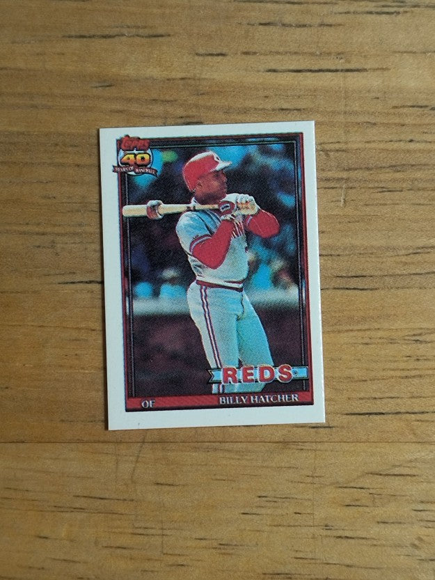1991 Topps Micro #604 Billy Hatcher