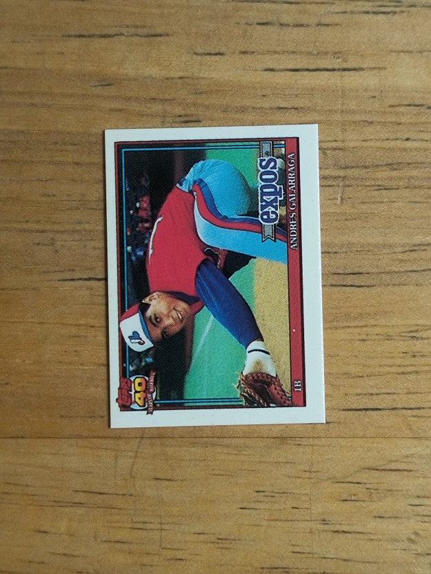 1991 Topps Micro #610 Andres Galarraga
