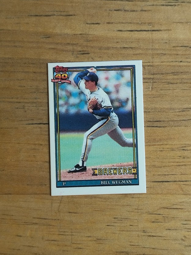 1991 Topps Micro #617 Bill Wegman
