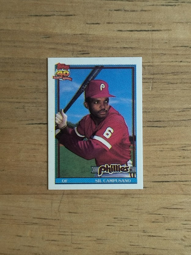 1991 Topps Micro #618 Sil Campusano