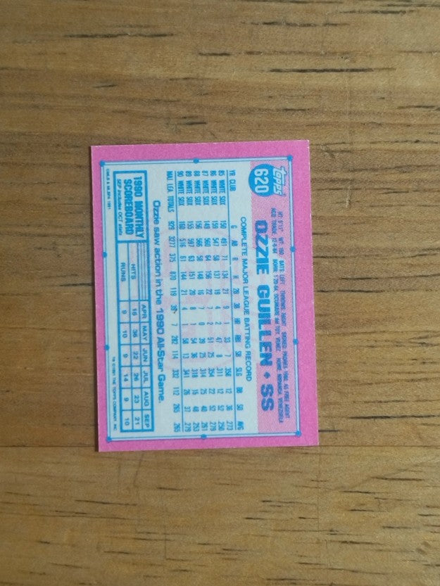 1991 Topps Micro #620 Ozzie Guillen