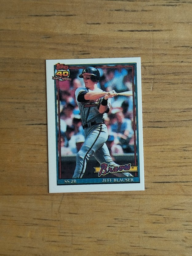1991 Topps Micro #623 Jeff Blauser