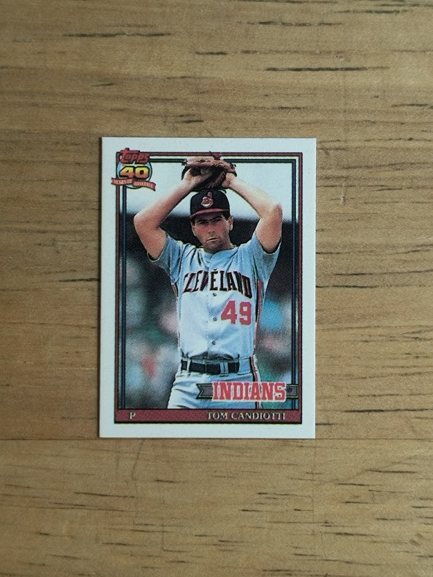 1991 Topps Micro #624 Tom Candiotti