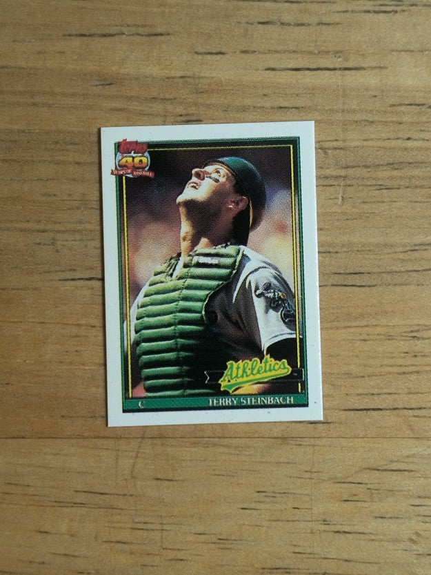 1991 Topps Micro #625 Terry Steinbach