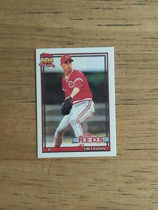 1991 Topps Micro #627 Tim Layana
