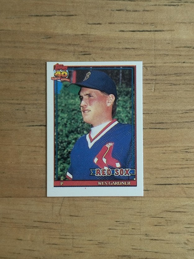 1991 Topps Micro #629 Wes Gardner