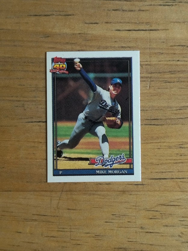 1991 Topps Micro #631 Mike Morgan