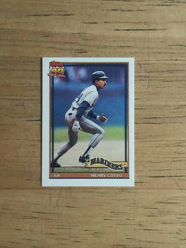 1991 Topps Micro #634 Henry Cotto