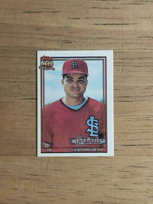 1991 Topps Micro #636 Geronimo Pena