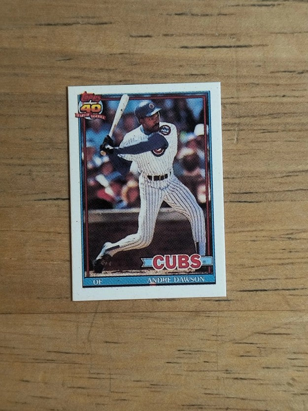 1991 Topps Micro #640 Andre Dawson