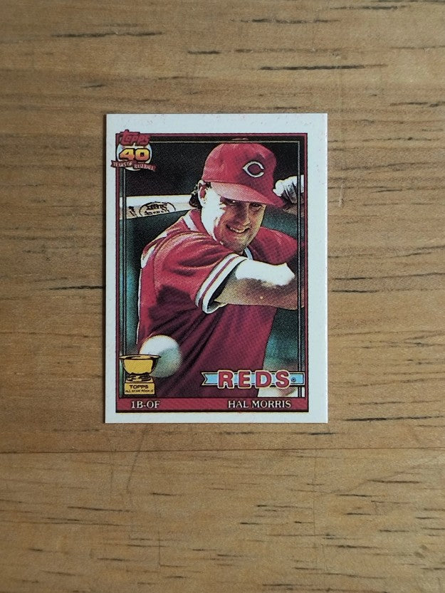 1991 Topps Micro #642 Hal Morris