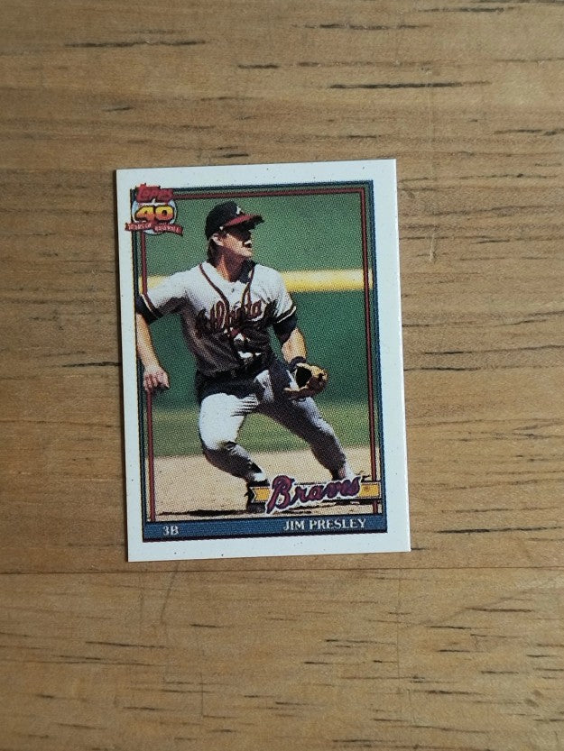 1991 Topps Micro #643 Jim Presley