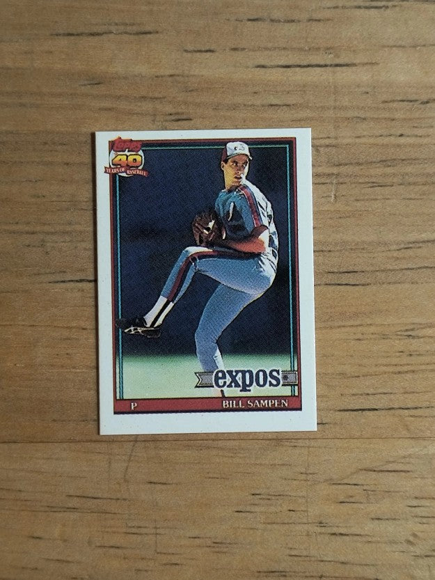 1991 Topps Micro #649 Bill Sampen