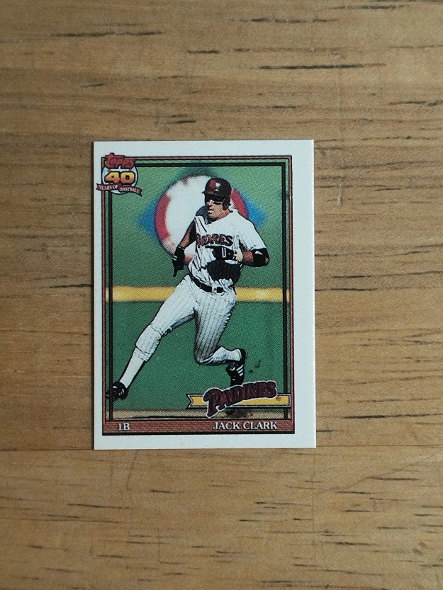 1991 Topps Micro #650 Jack Clark