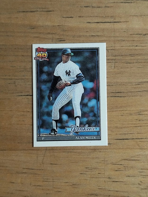 1991 Topps Micro #651 Alan Mills