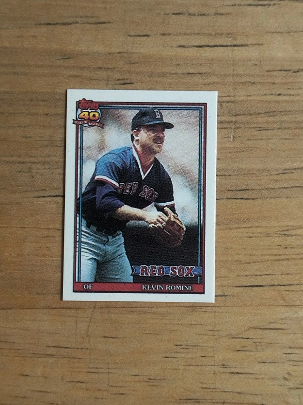 1991 Topps Micro #652 Kevin Romine
