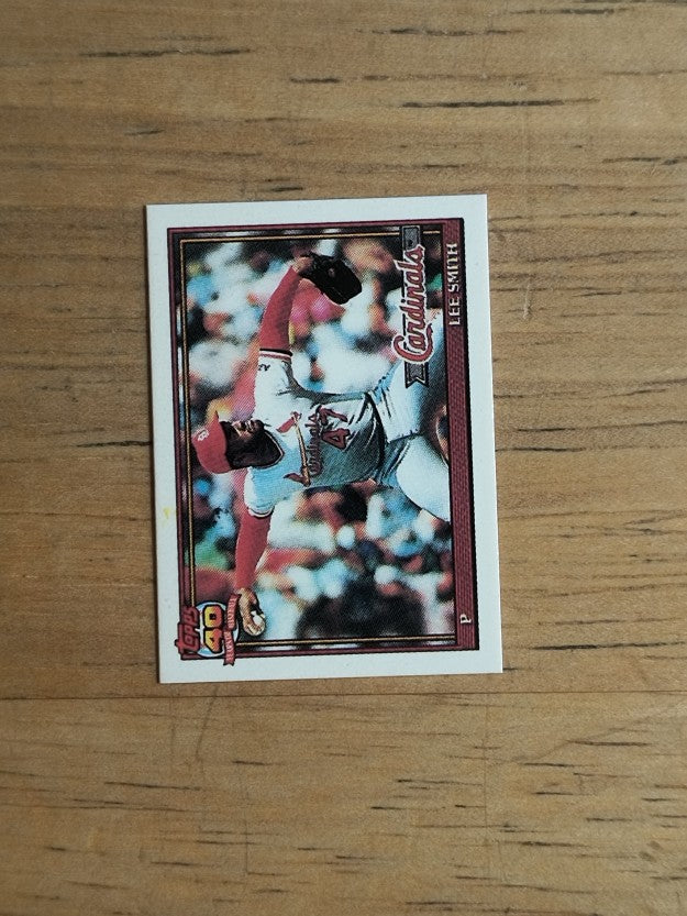 1991 Topps Micro #660 Lee Smith