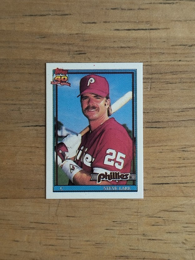 1991 Topps Micro #661 Steve Lake