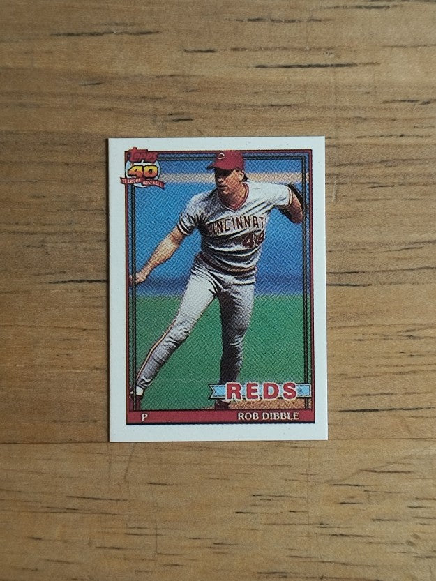 1991 Topps Micro #662 Ron Dibble