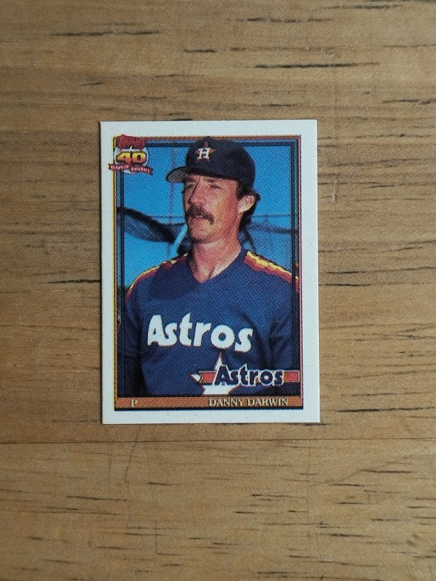 1991 Topps Micro #666 Danny Darwin