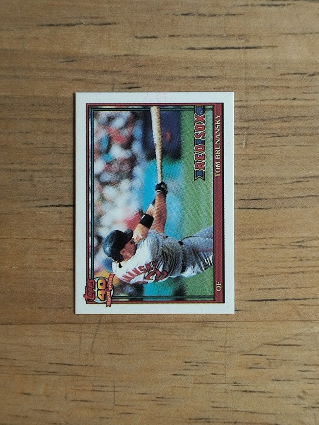 1991 Topps Micro #675 Tom Brunansky