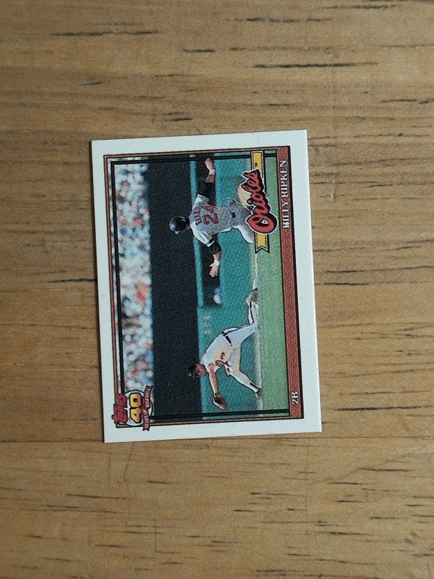 1991 Topps Micro #677 Billy Ripken