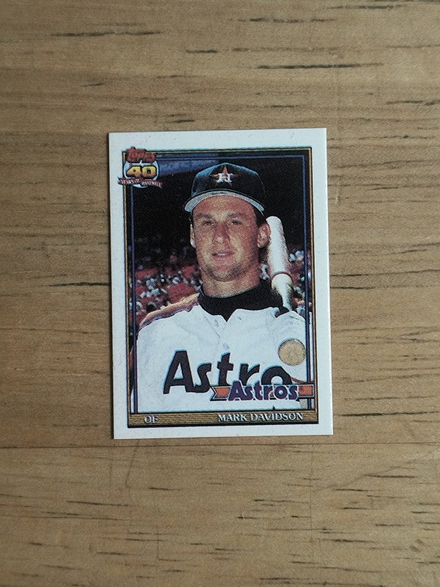 1991 Topps Micro #678 Mark Davidson