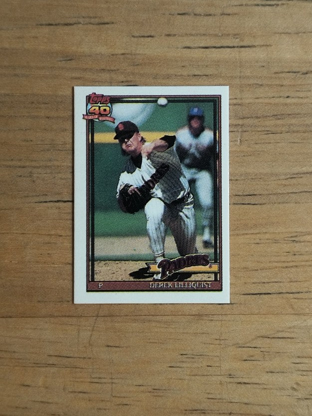 1991 Topps Micro #683 Derek Lilliquist