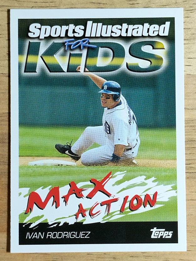 2006 Topps Opening Day Sports Illustrated For Kids #6 Ivan Rodriguez