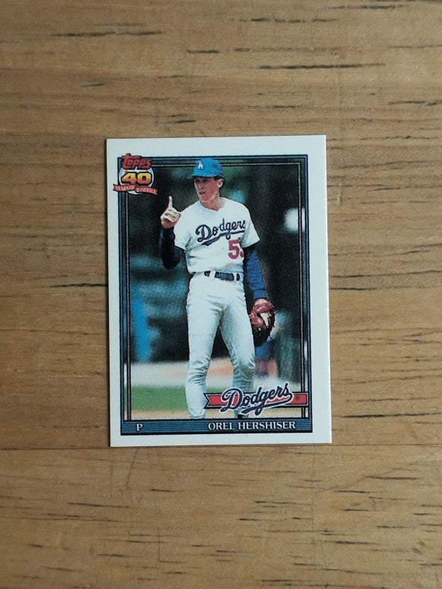 1991 Topps Micro #690 Orel Hershiser