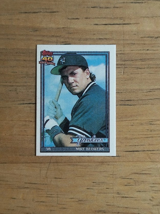 1991 Topps Micro #691 Mike Blowers