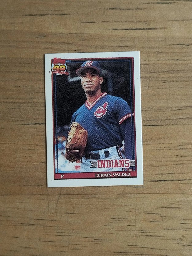 1991 Topps Micro #692 Efrain Valdez
