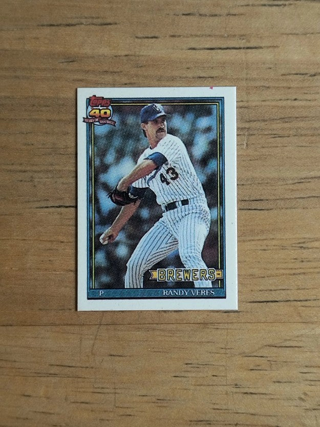 1991 Topps Micro #694 Randy Veres