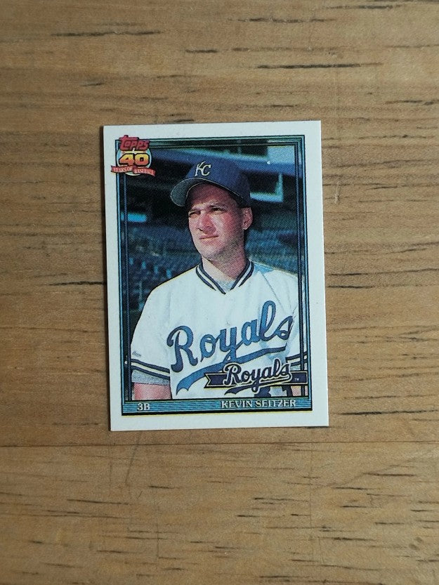 1991 Topps Micro #695 Kevin Seitzer