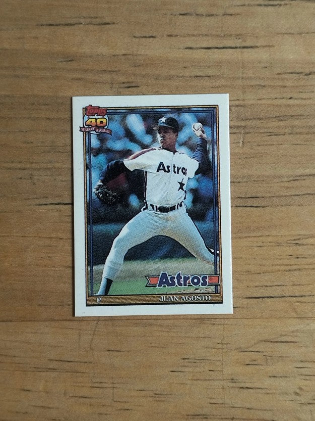 1991 Topps Micro #703 Juan Agosto