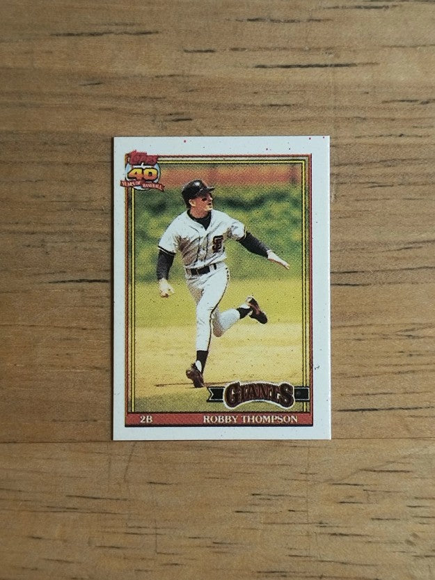 1991 Topps Micro #705 Robby Thompson