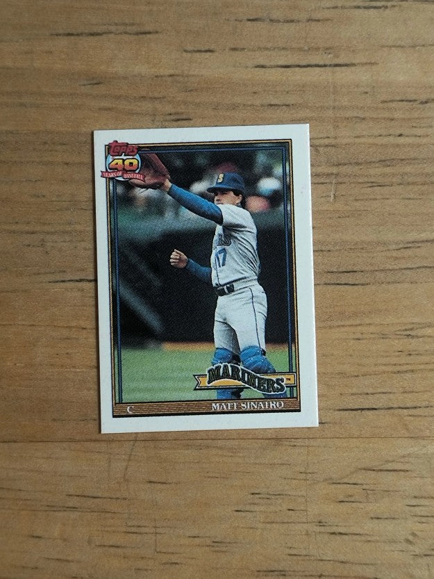 1991 Topps Micro #709 Matt Sinatro